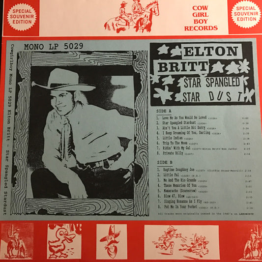 Elton Britt : Star Spangled Stardust (LP, Comp, Mono)
