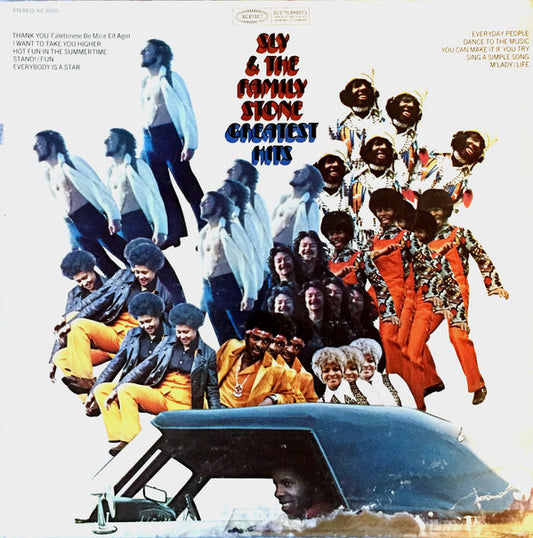 Sly & The Family Stone : Greatest Hits (LP, Comp, San)