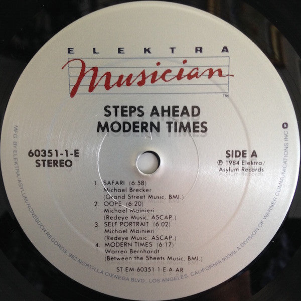 Steps Ahead : Modern Times (LP, Album, All)