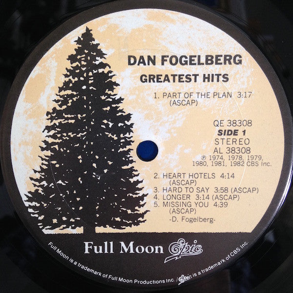 Dan Fogelberg : Greatest Hits (LP, Comp, Ter)