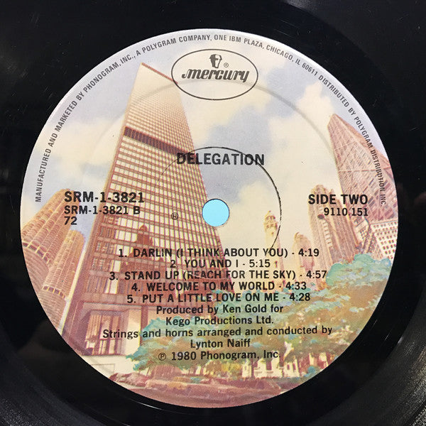 Delegation : Delegation (LP, Album, 72)