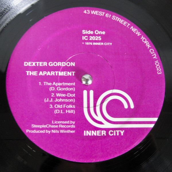Dexter Gordon Quartet : The Apartment (LP, Album, RP)