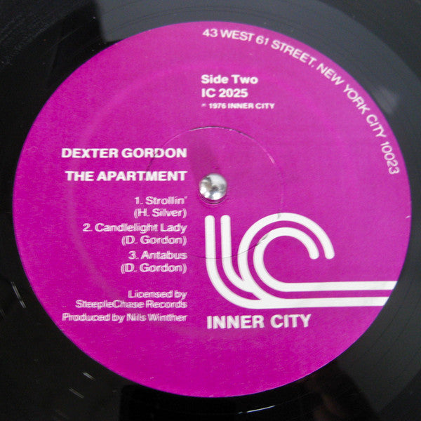 Dexter Gordon Quartet : The Apartment (LP, Album, RP)