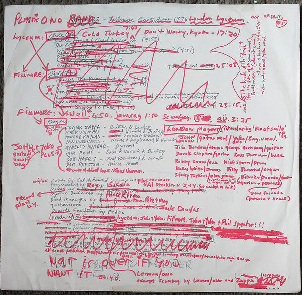 John & Yoko* / Plastic Ono Band* : Some Time In New York City (2xLP, Album, Jac)
