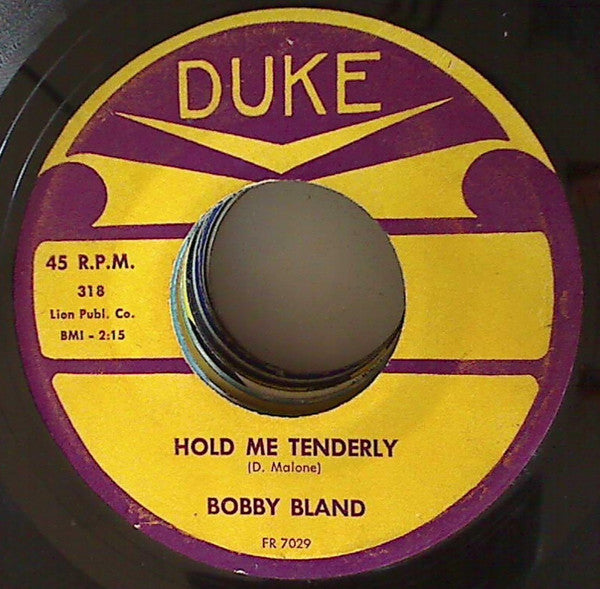 Bobby Bland : Lead Me On / Hold Me Tenderly (7")