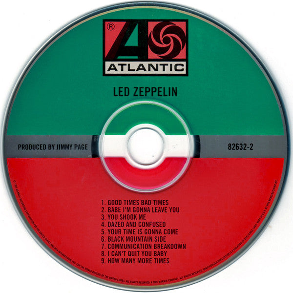 Led Zeppelin : Led Zeppelin (CD, Album, RE, RM, Cin)