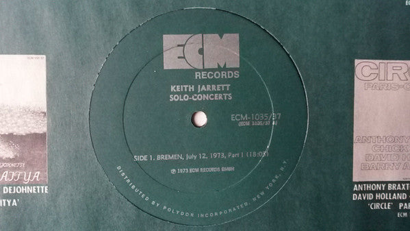Keith Jarrett : Solo Concerts: Bremen / Lausanne (3xLP + Box)