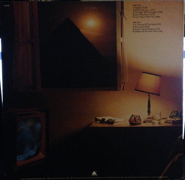 The Alan Parsons Project : Pyramid (LP, Album)