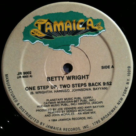 Betty Wright : One Step Up, Two Steps Back (12")