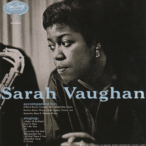 Sarah Vaughan : Sarah Vaughan (LP, Album, Mono, RE, Red)