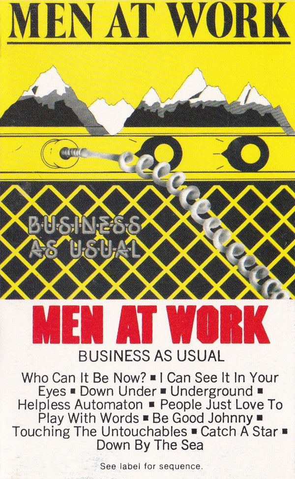 Men At Work : Business As Usual (Cass, Album, Tex)