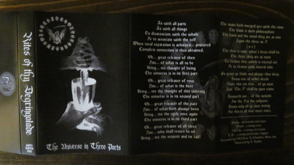 Rites Of Thy Degringolade : The Universe In Three Parts (Cass)