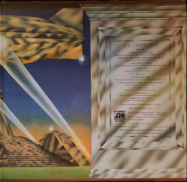 Led Zeppelin : Led Zeppelin II (LP, Album, RP, CTH)
