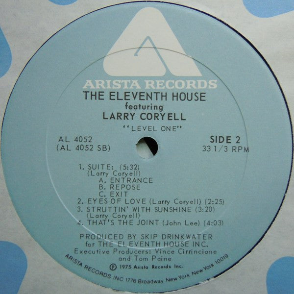 The Eleventh House Featuring Larry Coryell : Level One (LP, Album)
