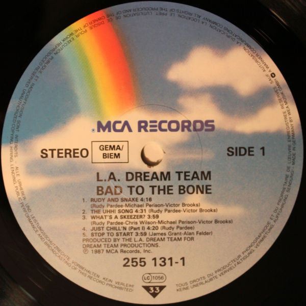 L.A. Dream Team : Bad To The Bone (LP, Album)