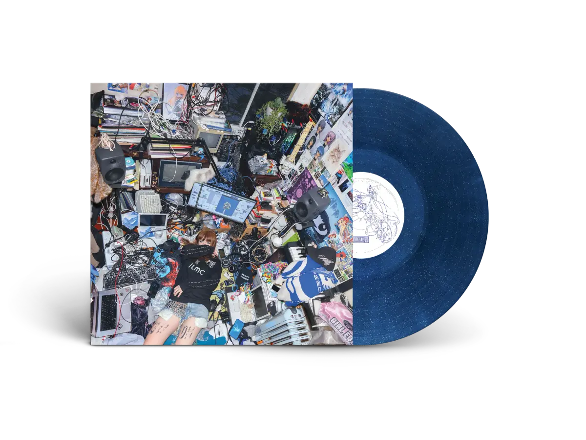 (Pre-Order) Ninajirachi - I Love My Computer (Cobalt Blue Glitter)