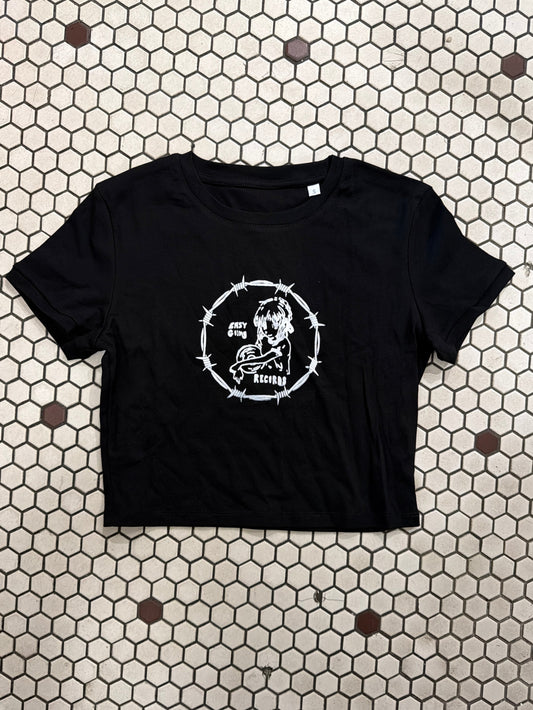 Kawaii Crop Black