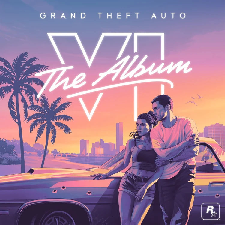Grand Theft Auto VI: The Album (Black Vinyl) + Poster (PRE-ORDER)
