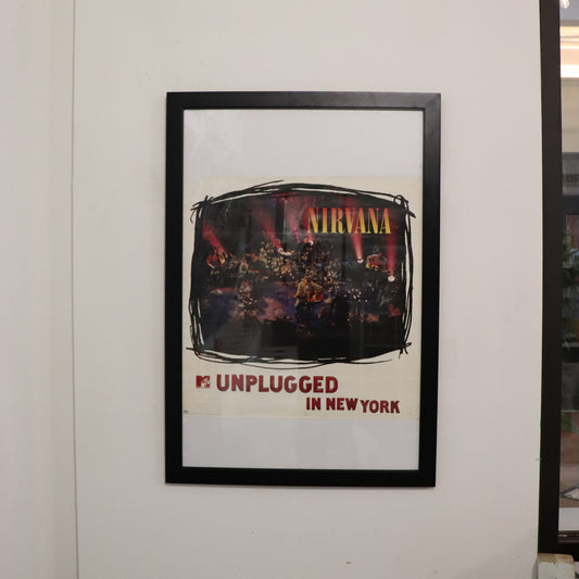 Nirvana MTV Unplugged Poster 24" 24"