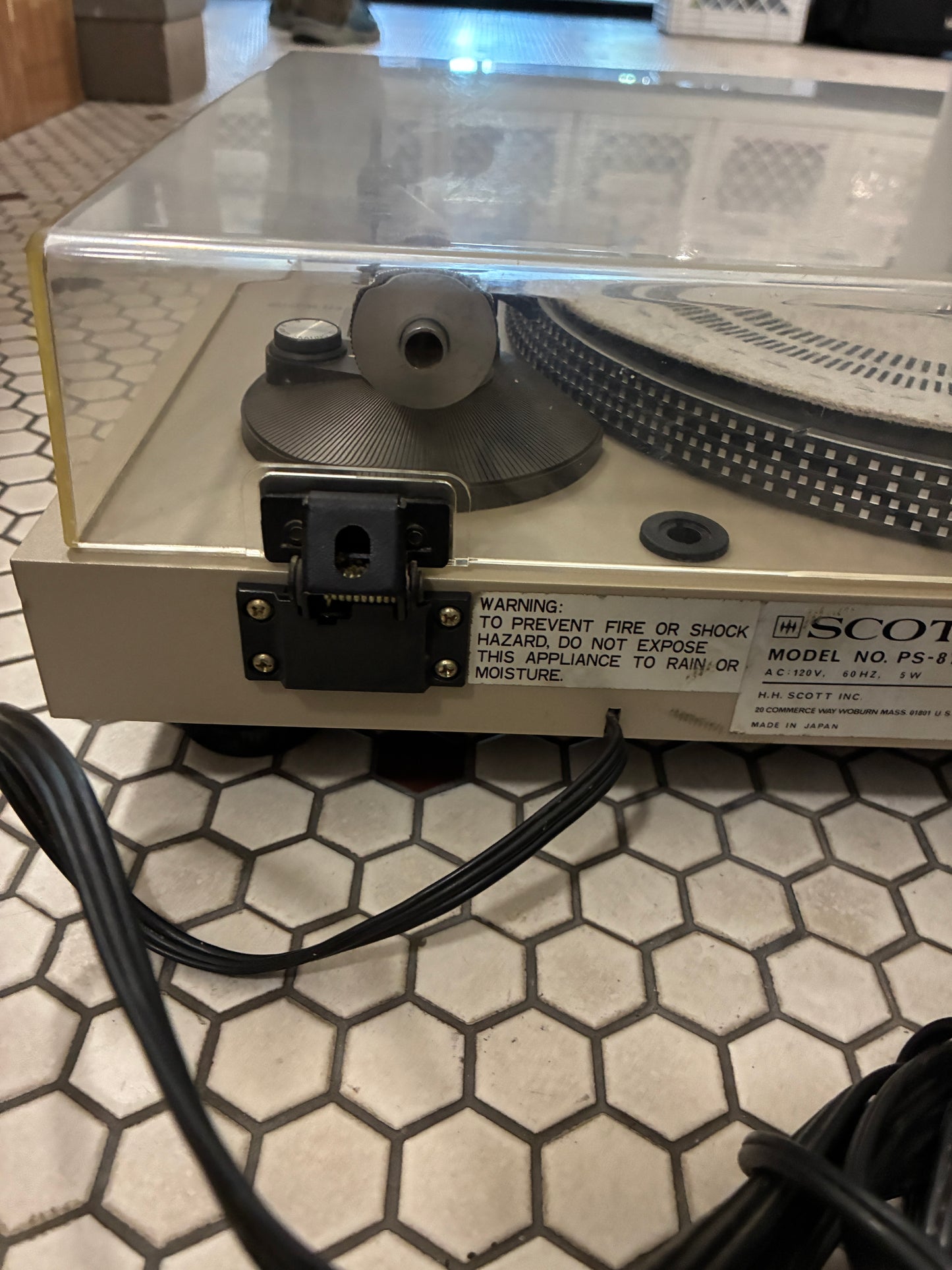 H.H. Scott PS-87A Turntable
