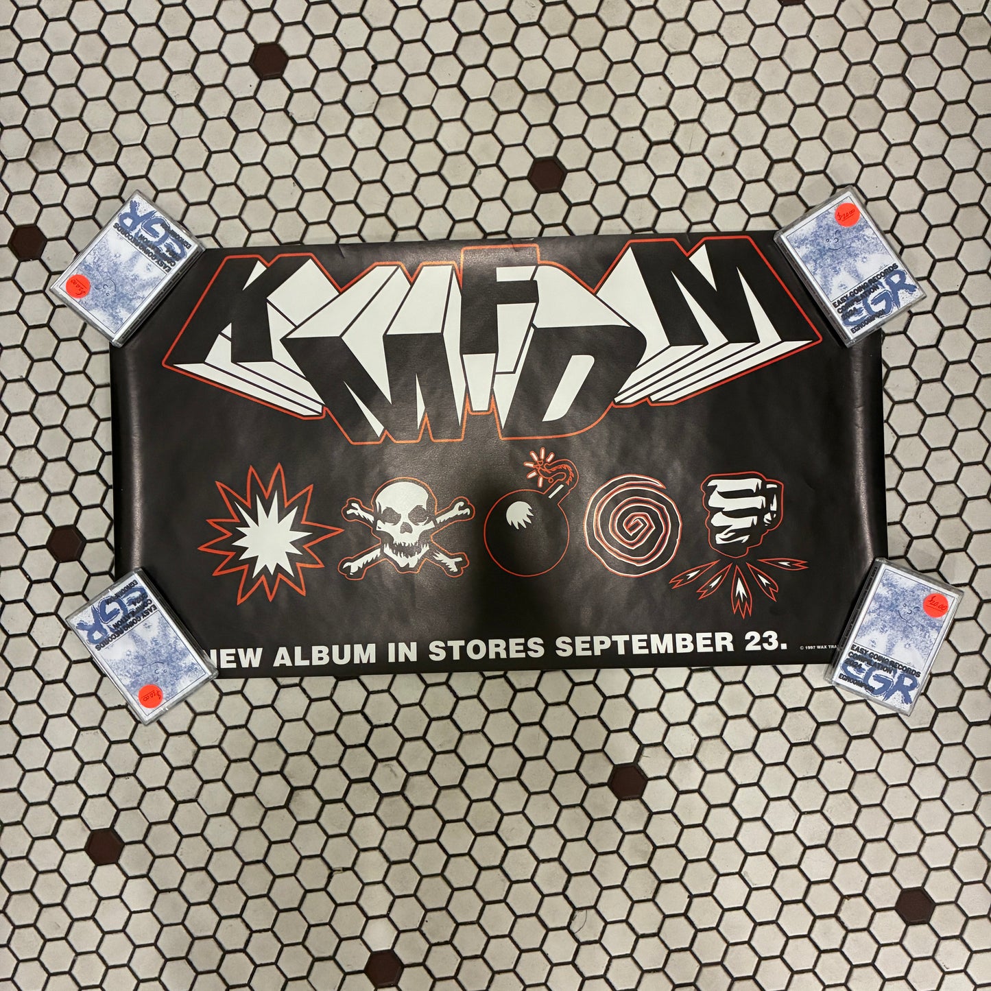 KMFDM Promo Poster 25" x 14"