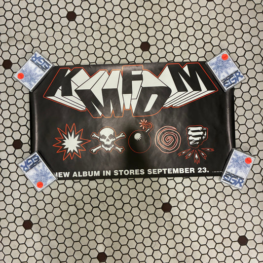 KMFDM Promo Poster 25" x 14"