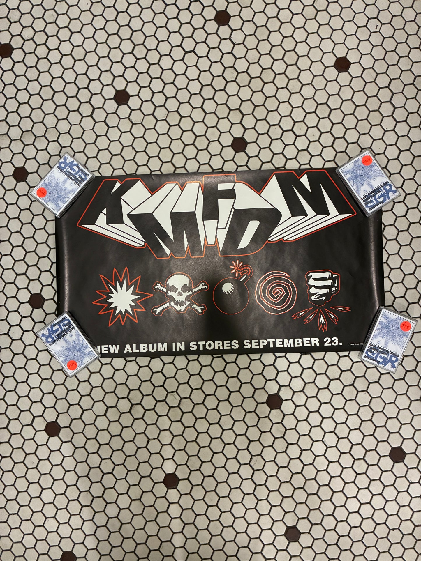 KMFDM Promo Poster 25" x 14"