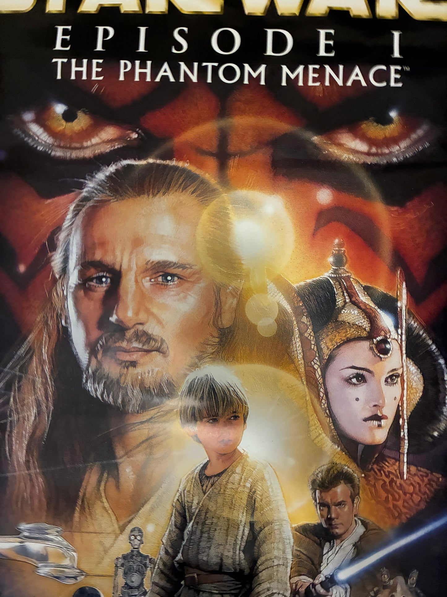 Star Wars Phantom Menace Poster 24" x 36"