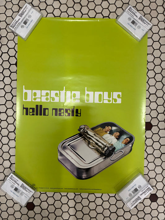 Beastie Boys Hello Nasty Poster Green 24" x 18"