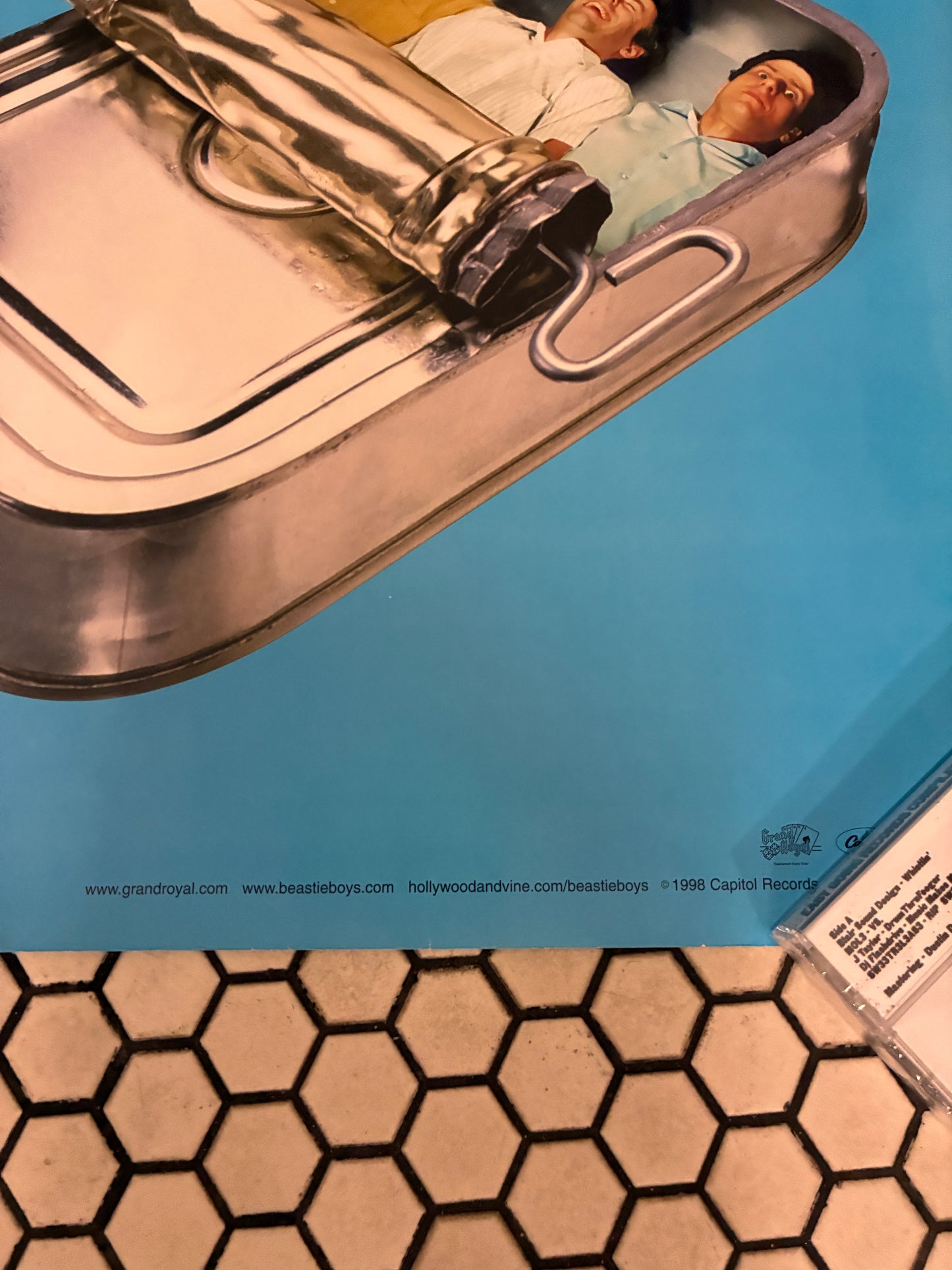 Beastie Boys Hello Nasty Poster Blue 24" x 18"