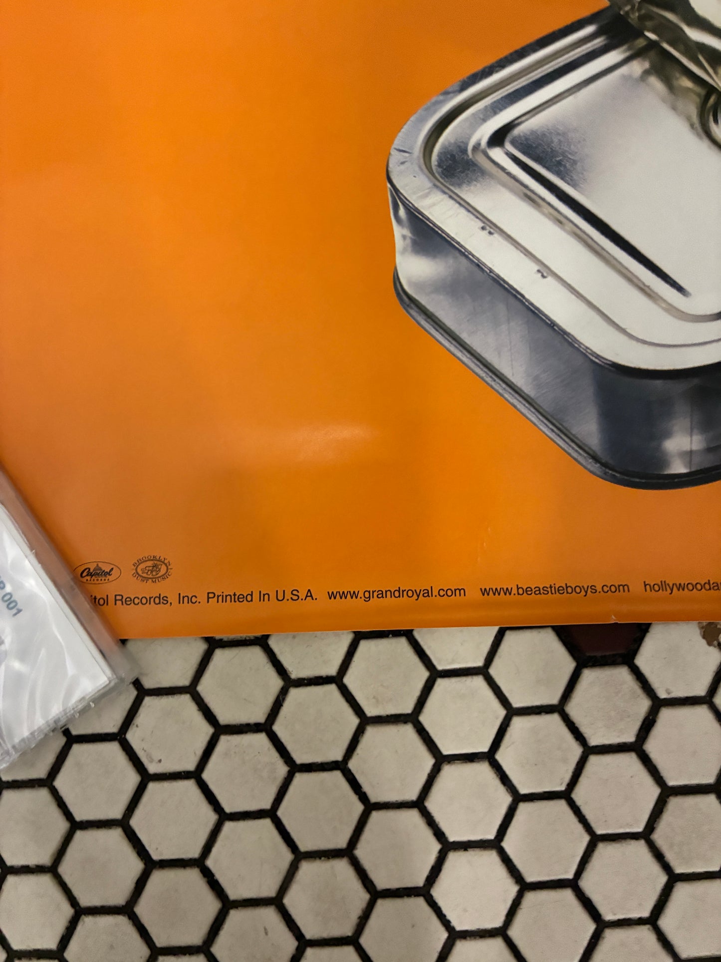 Beastie Boys Hello Nasty Poster Orange 24" x 18"