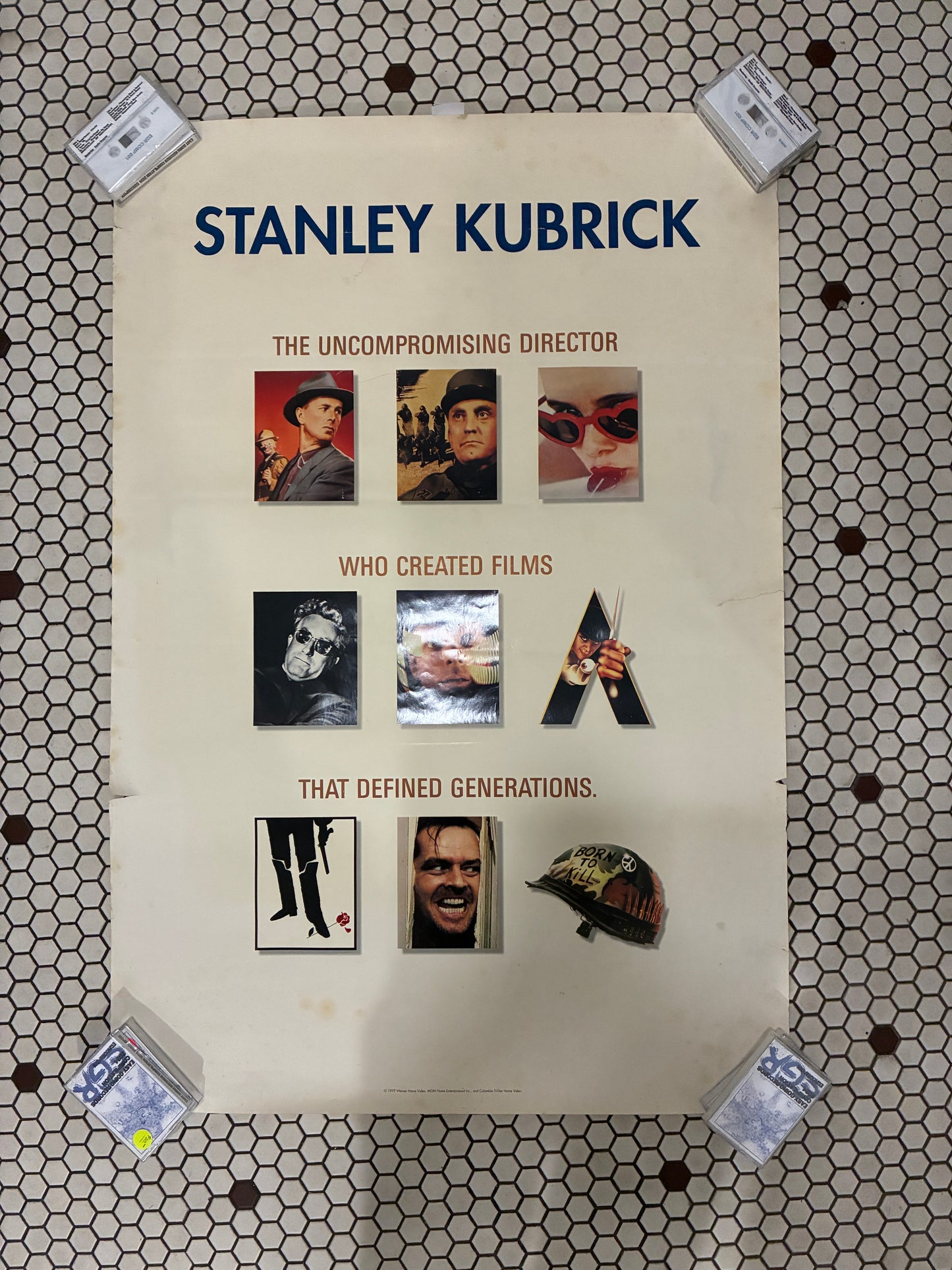 Stanley Kubrick Poster 27" x 40"