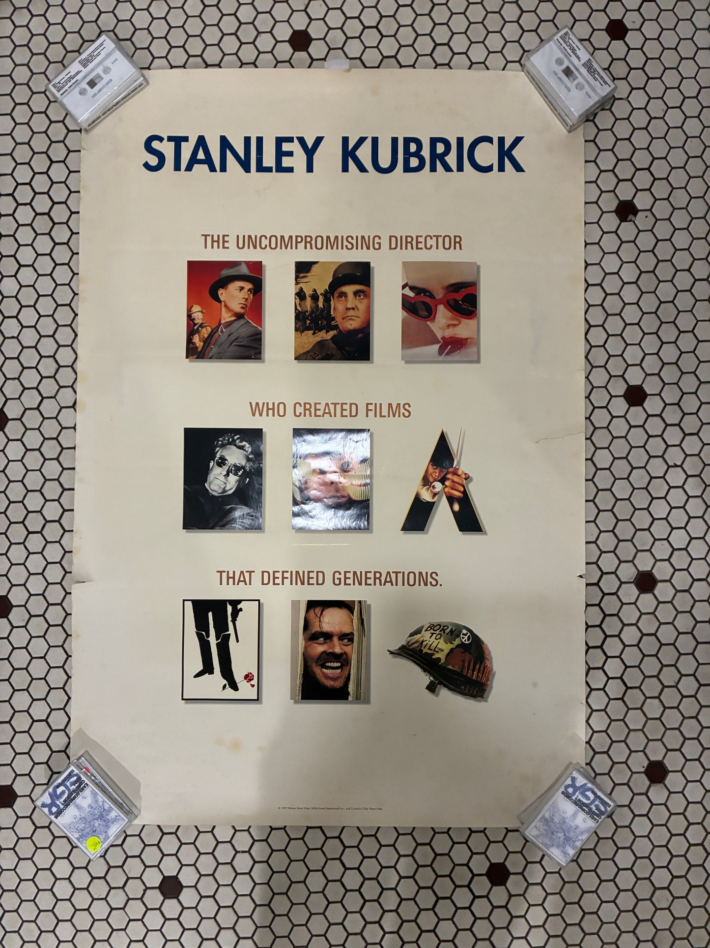 Stanley Kubrick Poster 27" x 40"