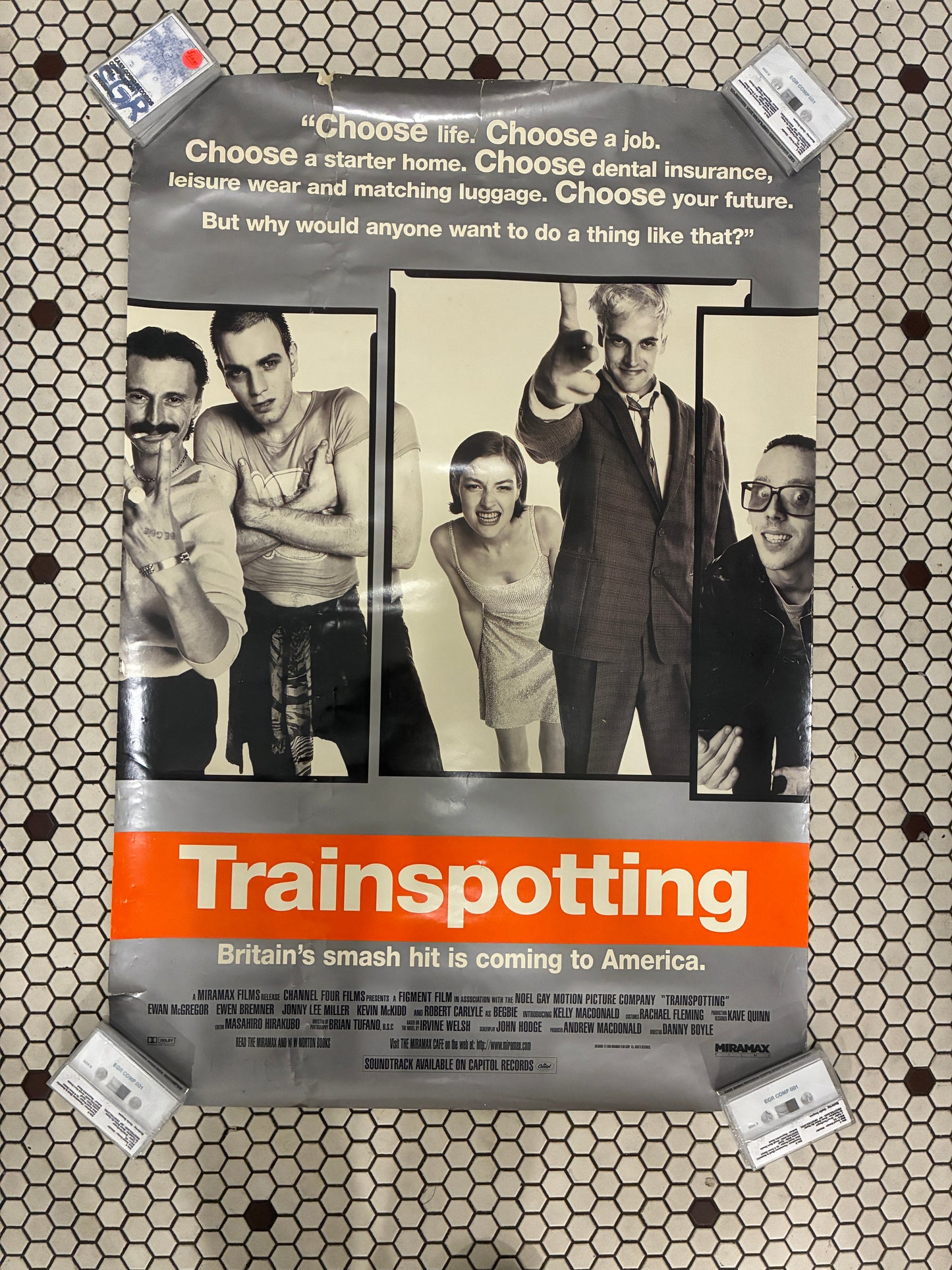 Trainspotting Poster 27" x 40"