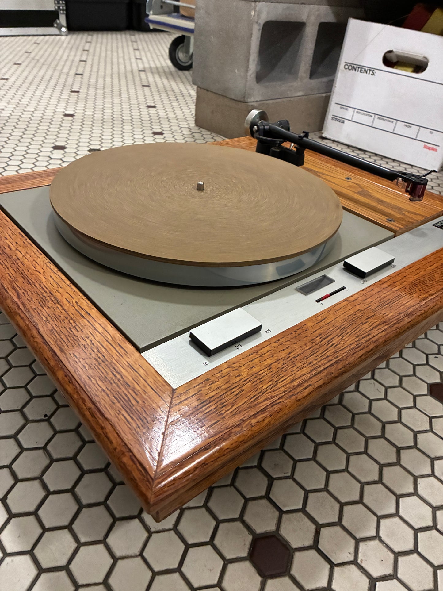 THORENS TD 125 With Rega RB880 Tonearm