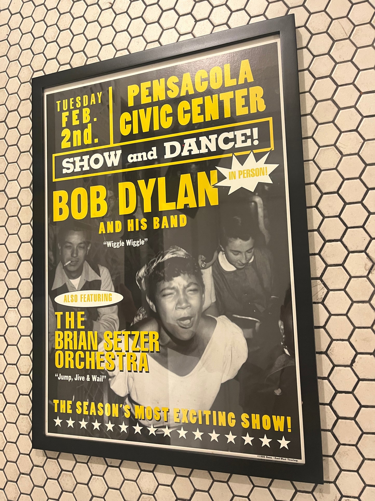 Bob Dylan Pensacola Civic Center Post