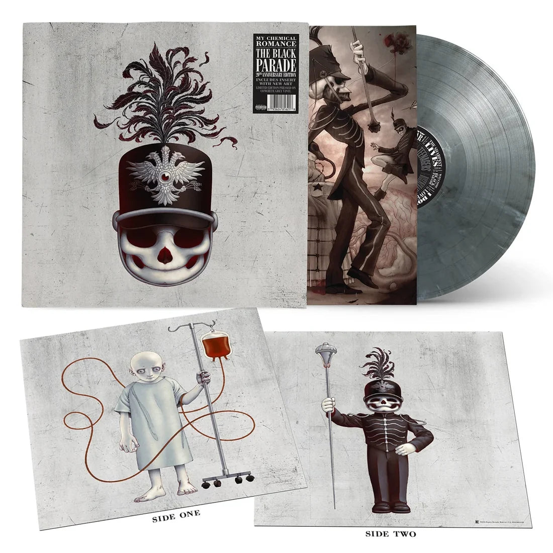 (Pre-Order) My Chemical Romance - The Black Parade (20th Anniversary Edition) Concrete Grey Vinyl LP