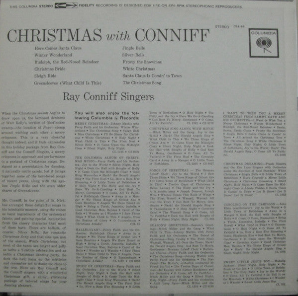 The Ray Conniff Singers* : Christmas With Conniff (LP)