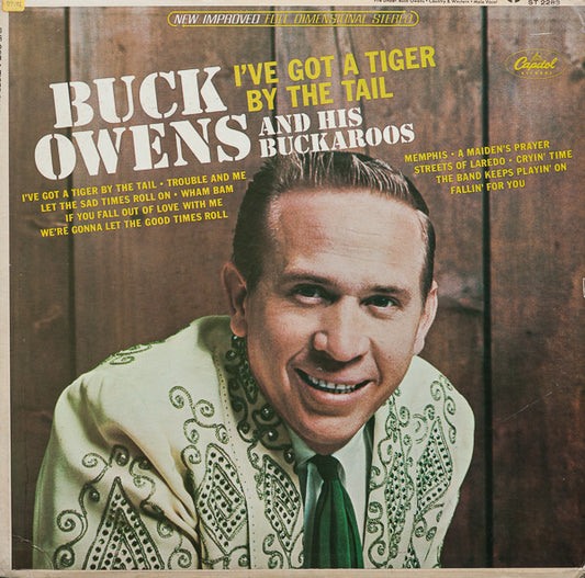 Buck Owens And His Buckaroos : I've Got A Tiger By The Tail (LP, Album, Los)