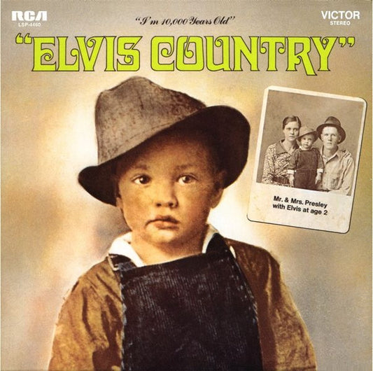 Elvis Presley : Elvis Country (I'm 10,000 Years Old) (LP, Album, Roc)