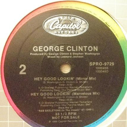 George Clinton : Hey Good Lookin' (12", Promo)