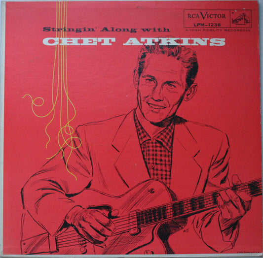 Chet Atkins : Stringin' Along With Chet Atkins (LP, Mono, Ind)