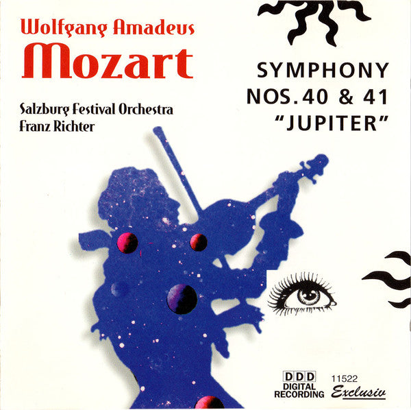 Wolfgang Amadeus Mozart : Symphony Nos. 40 & 41 "Jupiter" (CD, Album)