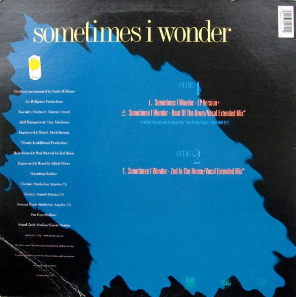 The S.O.S. Band : Sometimes I Wonder (12")