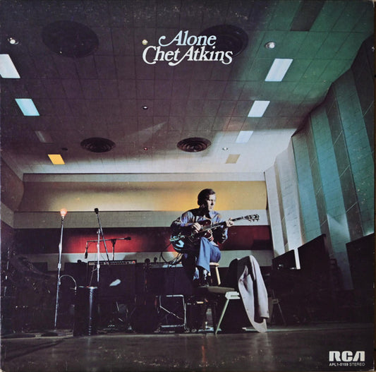 Chet Atkins : Alone (LP, Album)