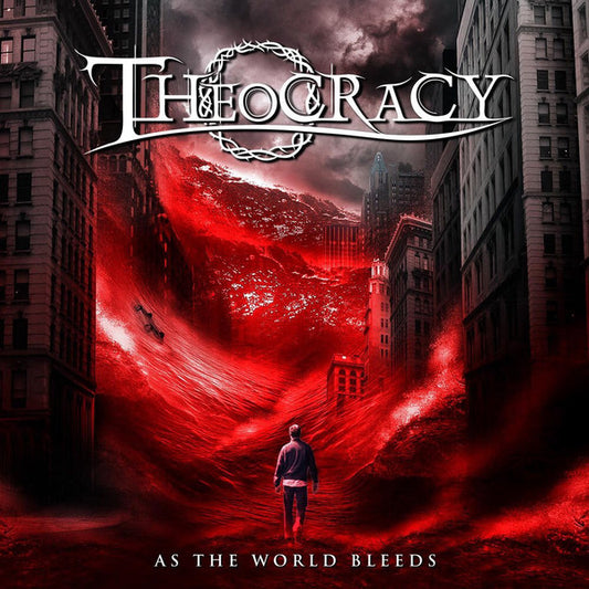 Theocracy : As The World Bleeds (2xLP, Album, Ltd, RP, Red)