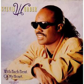 Stevie Wonder : With Each Beat Of My Heart (12", Promo)