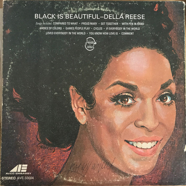 Della Reese : Black Is Beautiful (LP, Album, Gat)