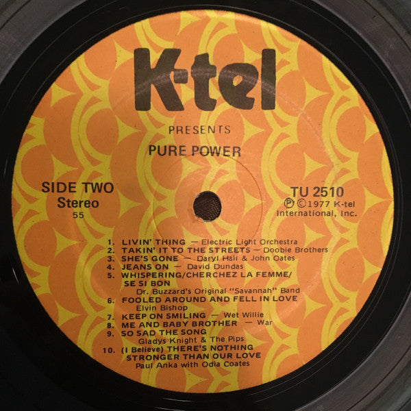 Various : Pure Power (LP, Comp)