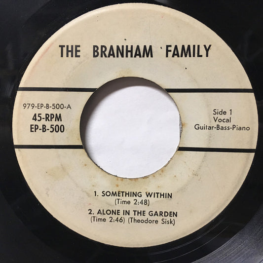 The Branham Family : The Branham Family (7", EP)